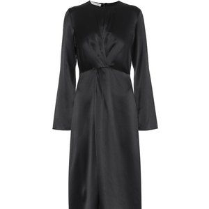 Vince black silk dress, brand new, unwrapped,